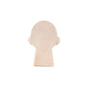 Fluid Home Interiors - Set of 2 Cream Head Bookends - Gallery Direct