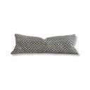 Fluid Home Interiors - Chevron Black & Cream Cushion 80x30cm - Ellenvale Interiors