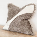 Fluid Home Interiors - Two Toned Fringed Cushion - Ellenvale Interiors