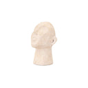 Fluid Home Interiors - Set of 2 Cream Head Bookends - Gallery Direct