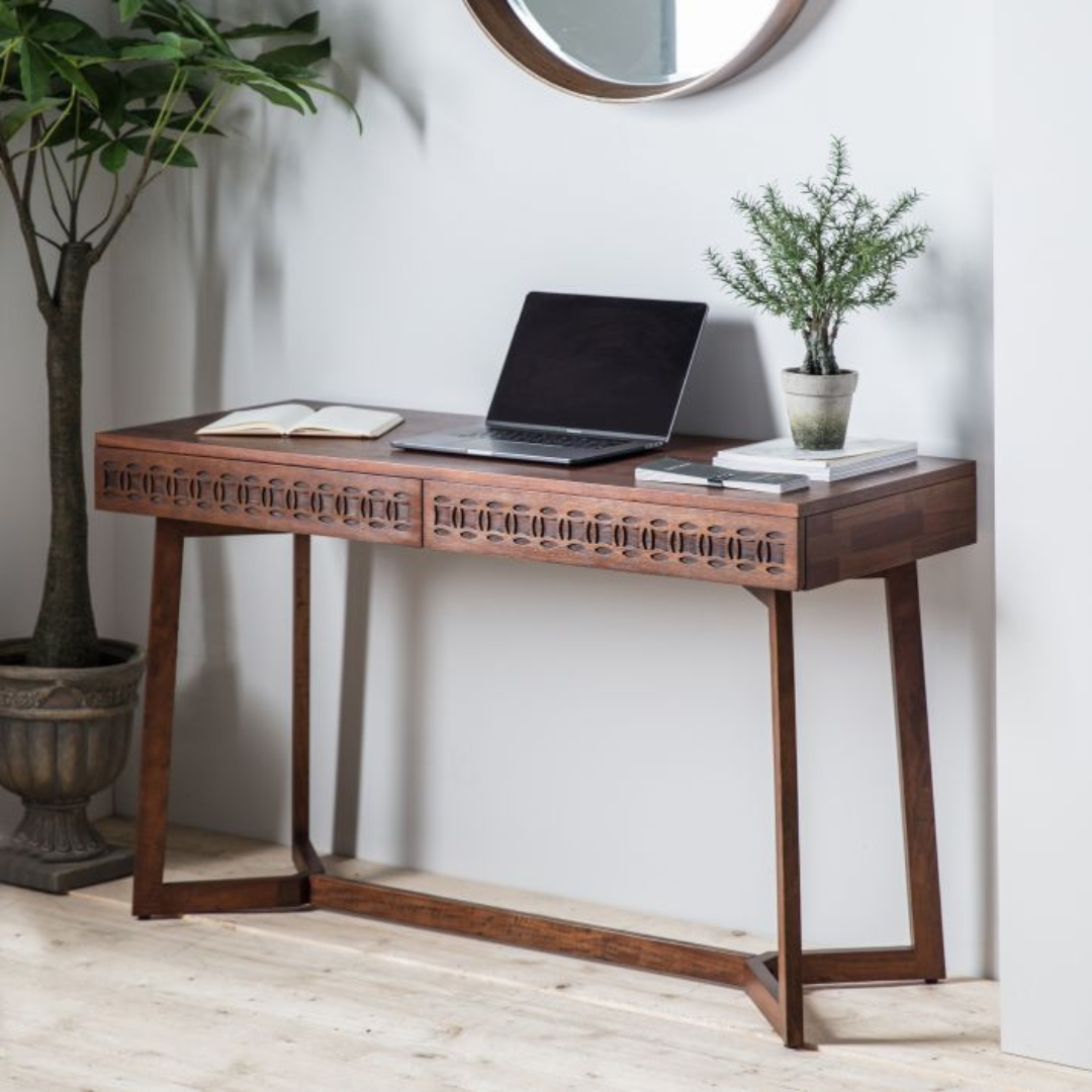 The Shoreditch 2 Drawer Console Desk