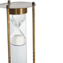 Fluid Home Interiors - Antique Brass Sand timer Large - Libra Interiors