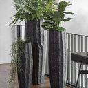 Fluid Home Interiors - Antique Molten Planters Set of Three