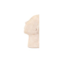 Fluid Home Interiors - Set of 2 Cream Head Bookends - Gallery Direct