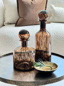 Fluid Home Interiors - The Genie Tall Tortoiseshell Print Bottle - Coach Interiors