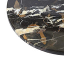 Sable Black And Gold Marble Lazy Susan