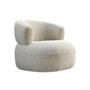 Fluid Home Interiors- Cream Boucle Occasional Chair - Libra Interiors