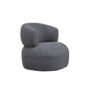 Fluid Home Interiors - Grey Boucle Occasional Chair - Libra Interiors