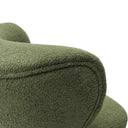 Fluid Home Interiors - Wingback Occasional Chair Hunter Green Boucle - Libra Interiors