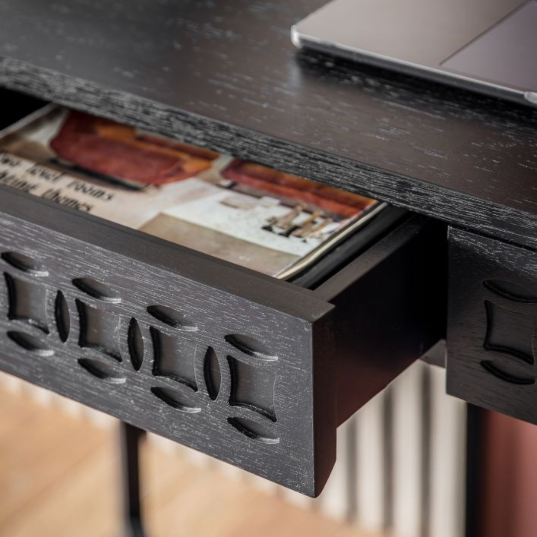 The Shoreditch 2 Drawer Console Desk