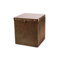 Corrugated Gold Coffee Table Small - Libra Interiors