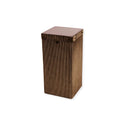 Corrugated Gold Side Table - Libra Interiors