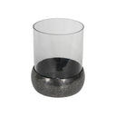 Fluid Home Interiors - Dusk Glass Hurricane Lamp - Libra Interiors