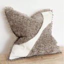 Fluid Home Interiors - Two Toned Fringed Cushion - Ellenvale Interiors