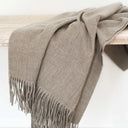 Fluid Home Interiors - Carrie Brown Cashmere Tassel Throw - Ellenvale Interiors