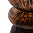 Fluid Home Interiors - The Tortoiseshell Glass Vase Candle Holder - Libra Interiors