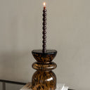 Fluid Home Interiors - The Tortoiseshell Glass Vase Candle Holder - Libra Interiors