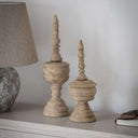 Fluid Home Interiors - The Oakley Hand Carved Wooden Sculptures - Libra Interiors