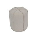 The Oxford Seamed Button Stool Oatmeal