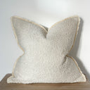 Fluid Home Interiors - Sofia Cream Boucle Cushion 65x65cm - Ellenvale Interiors