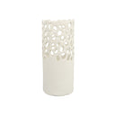 Fluid Home Interiors - Ecomix natural cream statement vase - Libra Interiors