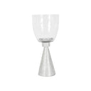 The Olympia Hurricane Table Lamps Silver