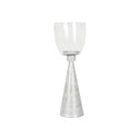 The Olympia Hurricane Table Lamps Silver