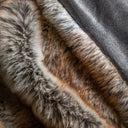 Fluid Home Interiors - Premium Brown Fur Throw