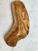 Olive Wood Natural Artisan Board 44cm