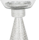 The Olympia Hurricane Table Lamps Silver