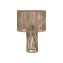 Fluid Home Interiors - Jute Mini Table Lamp with Shade - Libra Interiors