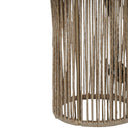 Fluid Home Interiors - Jute Mini Table Lamp with Shade - Libra Interiors