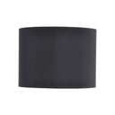 Fluid Home Interiors - Black and Silver Lined Drum 16″ Lampshade - Libra Interiors