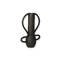 Seren Large Textured Black Vase