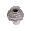 Fluid Home Interiors -  Layered Petals Ceramic Vase Off White Small - Libra Interiors