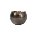 Fluid Home Interiors - The Gold Lava Ball Vase - Libra Interiors