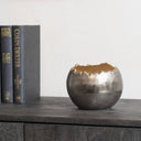 Fluid Home Interiors - The Gold Lava Ball Vase - Libra Interiors