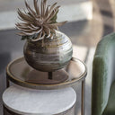 Fluid Home Interiors - The Chelsea Ridged Ball Vase - Libra Interiors