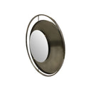 Fluid Home Interiors - Circles Iron Mirror Aged Gold 100cm Diamater - Libra Interiors