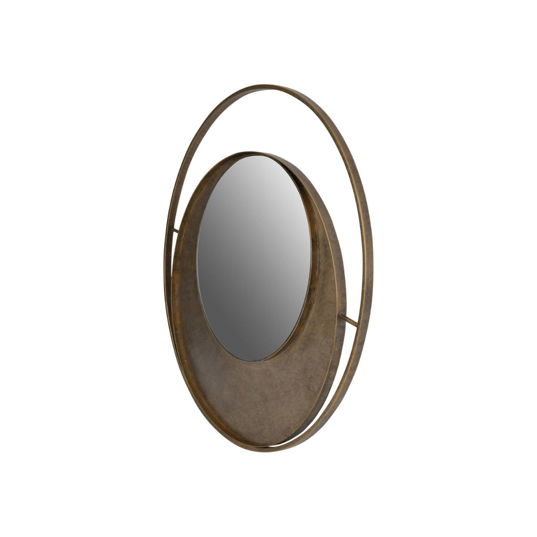 The Luna Mirror Antique Gold