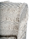 Fluid Home Interiors - Macrame Cream Occasional Chair