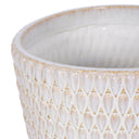 Mediterranean Cream Ceramic Planters