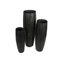 Fluid Home Interiors - Antique Molten Planters Set of Three