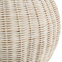 Eliza Natural Rattan Lamp with Drum Shade