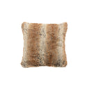 Fluid Home Interiors - Premium Fur Brown Cushion Cover