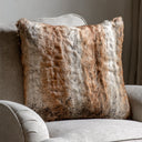 Fluid Home Interiors - Premium Fur Brown Cushion Cover