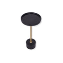 Fluid Home Interiors - Black Marble & Gold Side Table - Libra Company