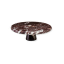 Odessa Red Marble Cake Stand