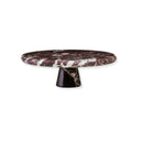 Odessa Red Marble Cake Stand