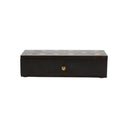 Fluid Home Interiors - Dark Wooden Domino Set in Storage Box - Libra Interiors